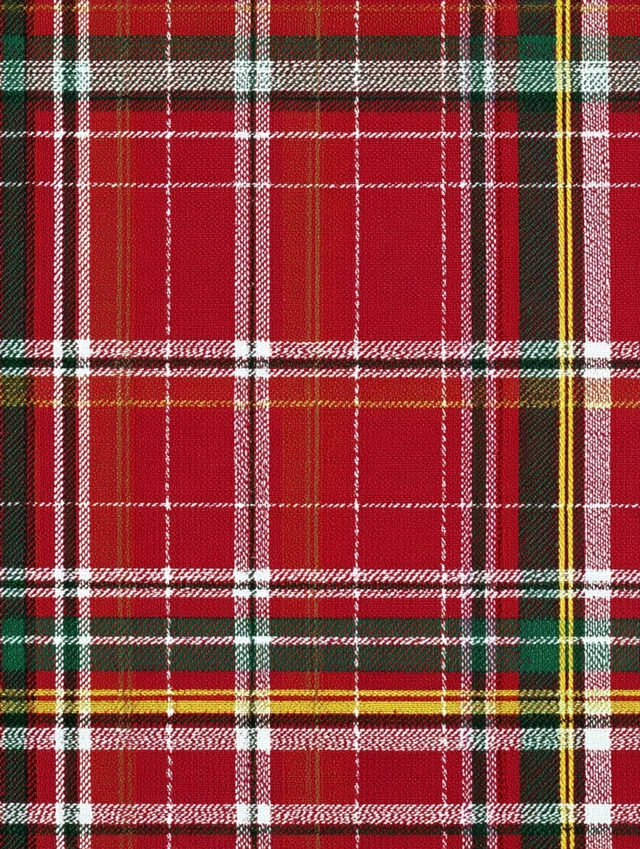 Vibrant Tartan Pattern Mackenzie Childs Style