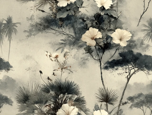 Yoji Shinkawa Style Tropical Garden Art