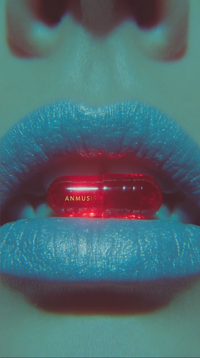 Animus Pill Lips 1980s Grindhouse Horror
