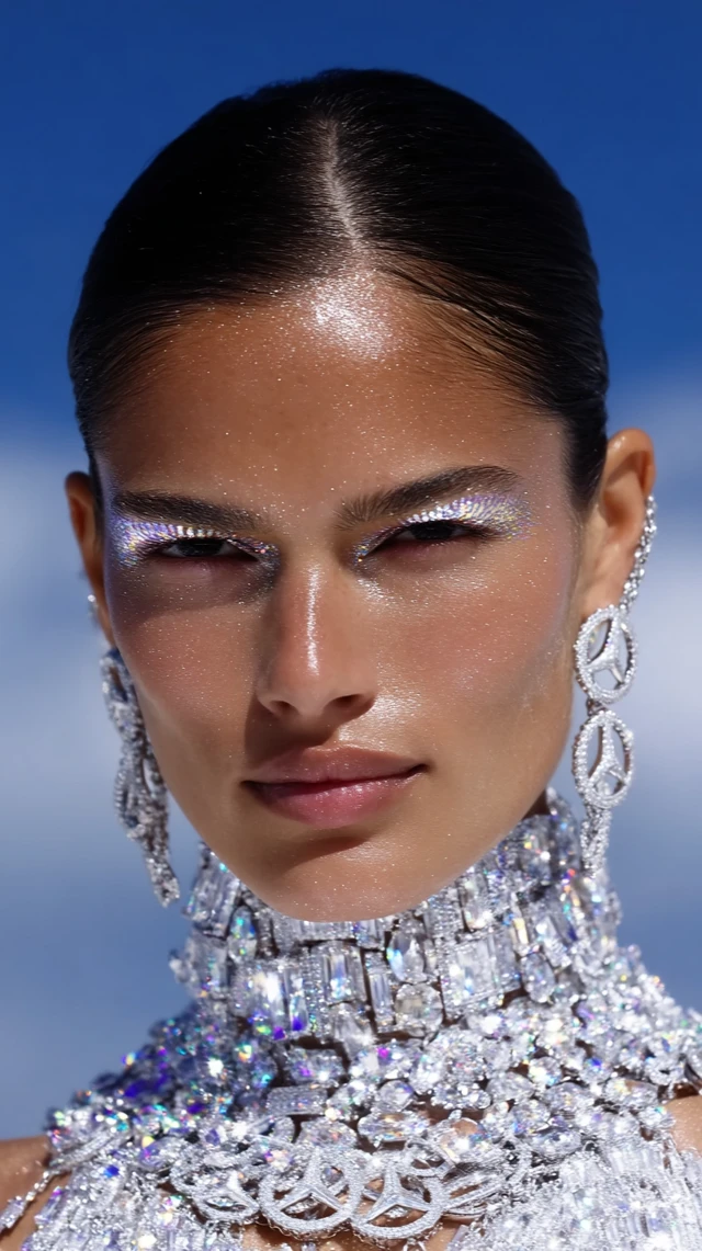 Mercedes Benz Diamond Jewelry at Paris Fashion Week