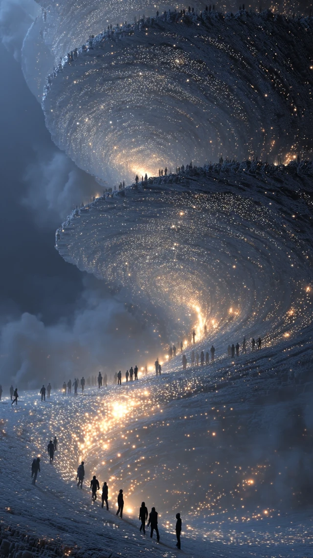 DNA Earth: A Surreal Vision of Biological Evolution