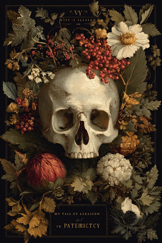 Fall of the Patriarchy Skull Artwork