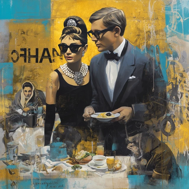 Breakfast at Tiffany Chanel Art Pop Graffiti