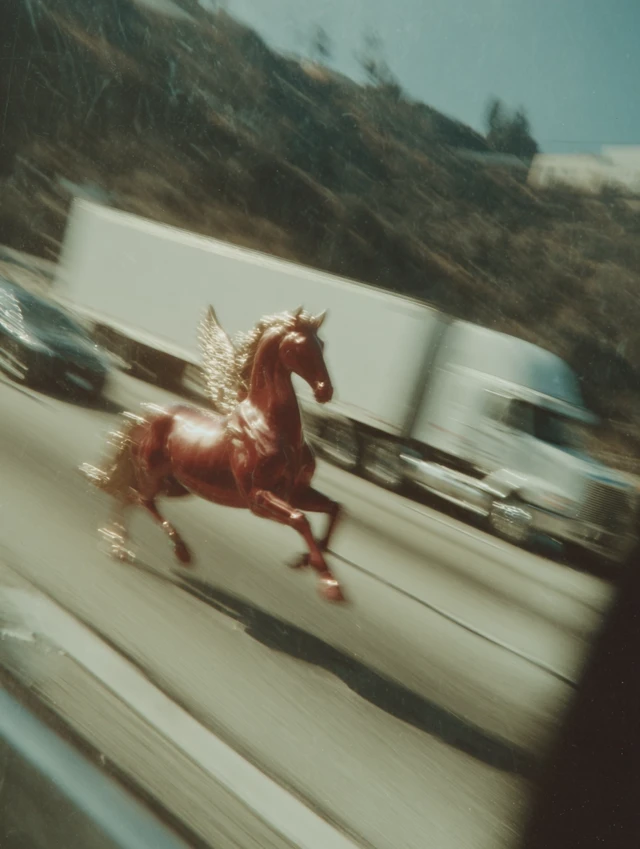 Steel Pegasus Freeway Race Hyper Realistic