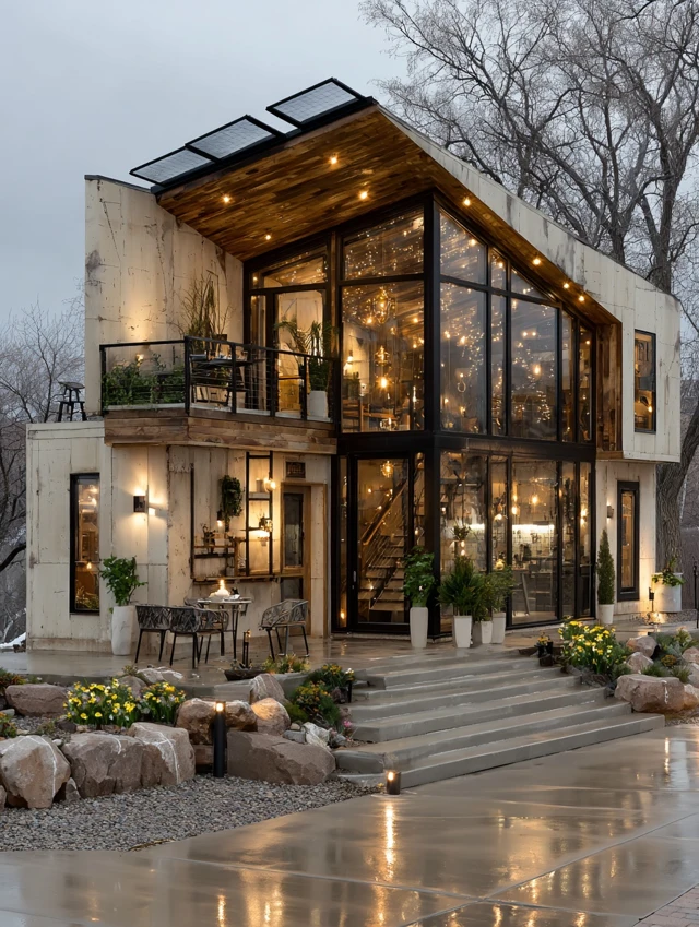 Cozy Tiny House Scandinavian Japanese Fusion