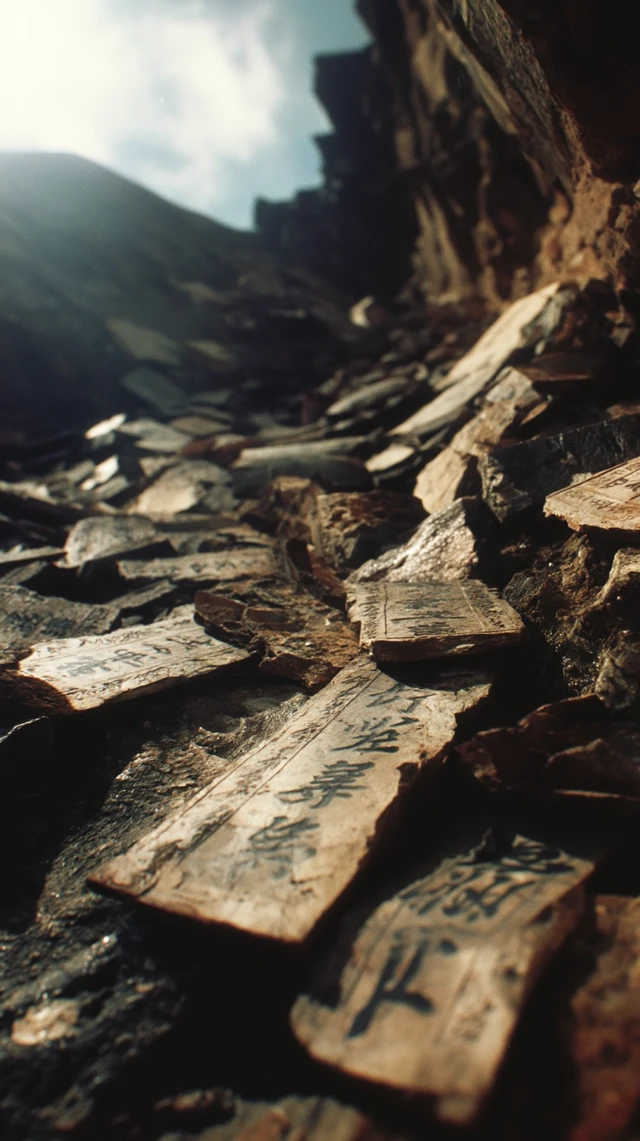 Ancient Stone Tablets Wuxia Movie Still
