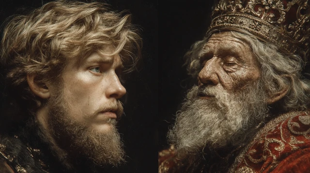 King Saul Dramatic Reign Contrast Humility to Pride