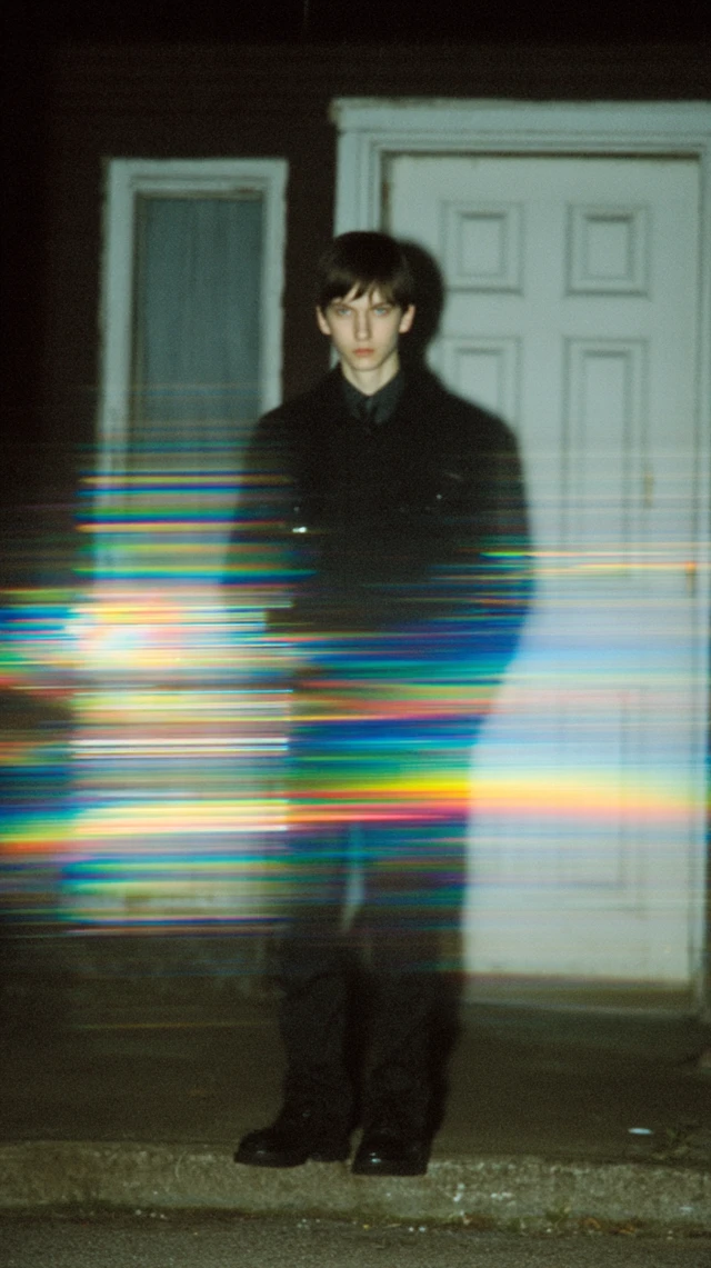 Male Model Suburban Surreal Fashion