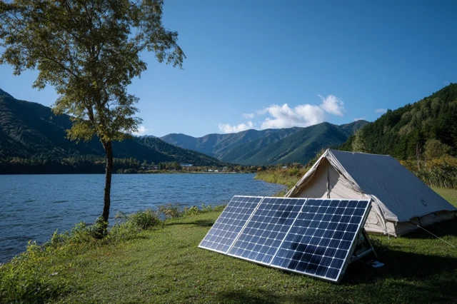 Eco Friendly Camping at Lake Sesia Japan