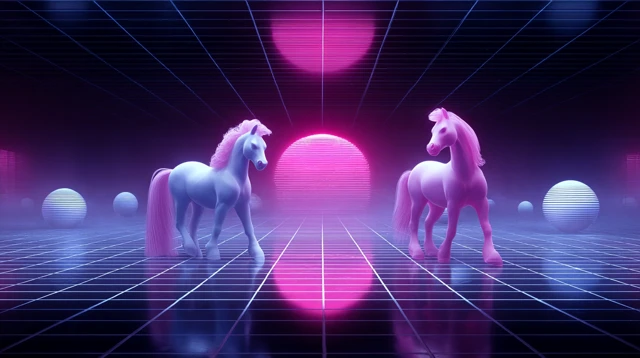 Pink Pony Club: Glitch Dance in Neon Dreams