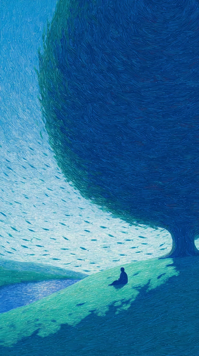 Tranquil Painting Nature and Solitude