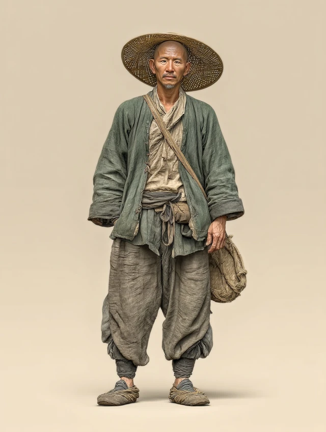 Song Dynasty Chinese Farmer Historical Realism