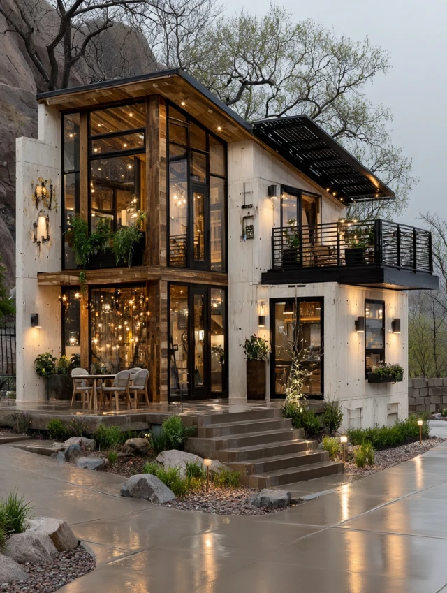 Cozy Tiny House Scandinavian Japanese Fusion