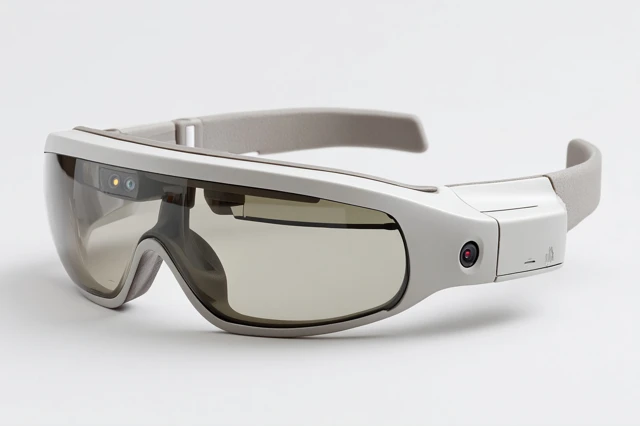 Smart Glasses for the Disabled Photorealistic Design