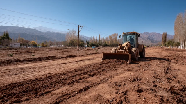 Construction Site in Mendoza Argentina