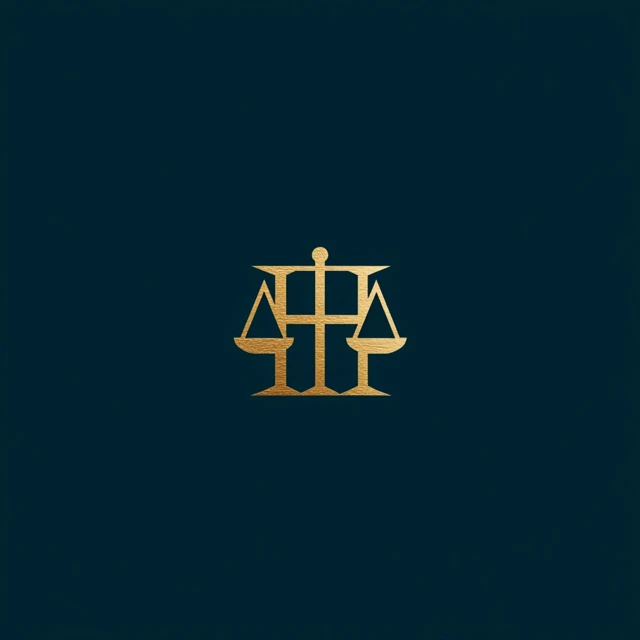 HILSCHER LAW FIRM Logo Elegant Modern Design