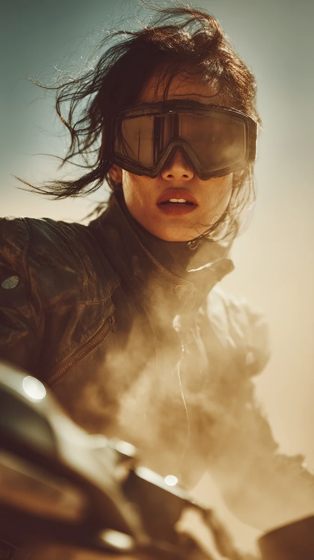 Luxury Fashion Adventure Motorcycle Sandstorm