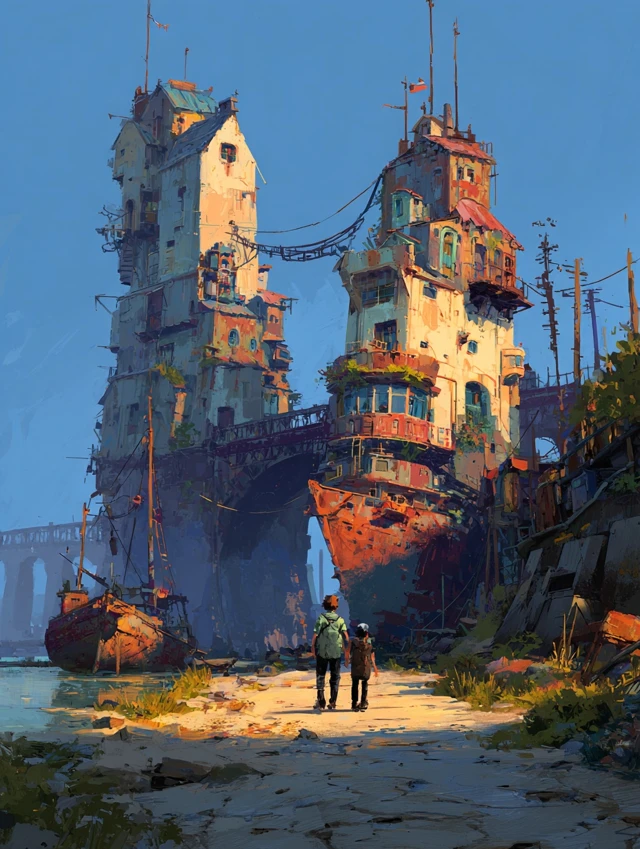 Film like fairytale art Ian McQue style