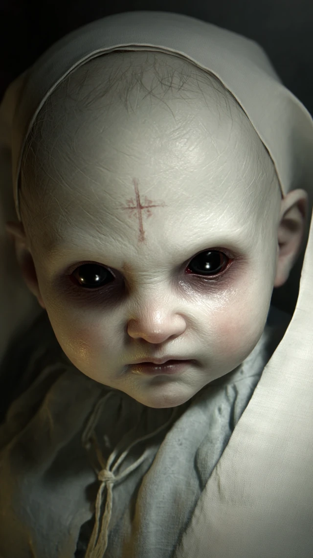 Scary Baby The Exorcist Conjuring Horror
