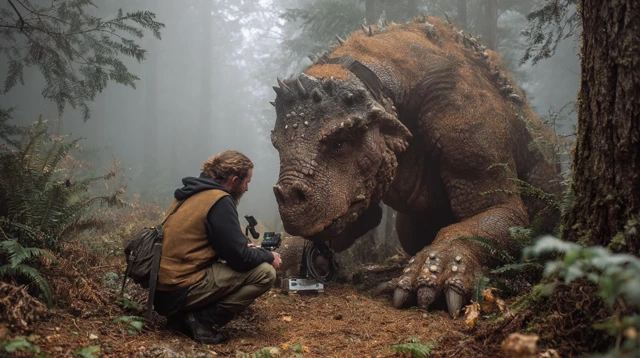Prehistoric Man and Mammoth A Live Action Story