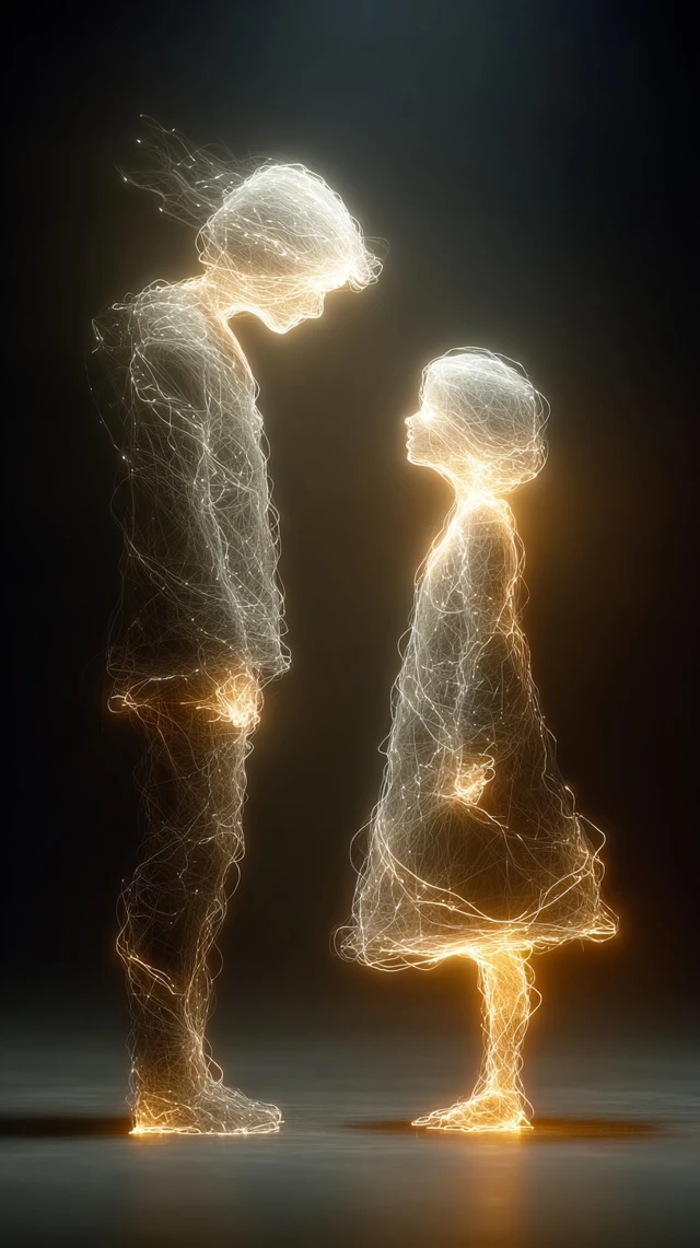 Ethereal Beings Surreal Light Art