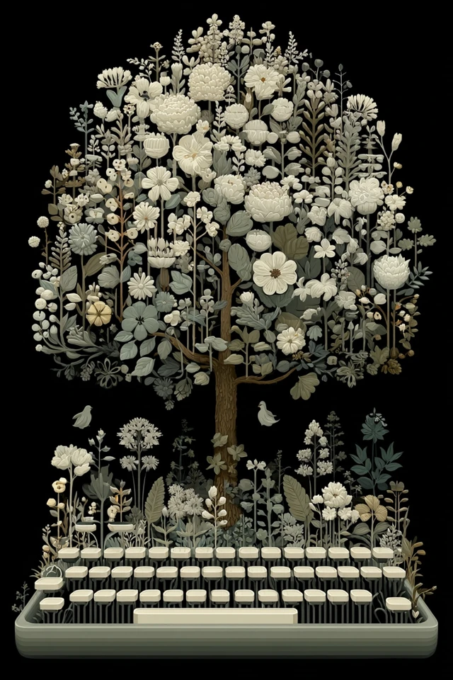 Tree of Communication Digital Art Design