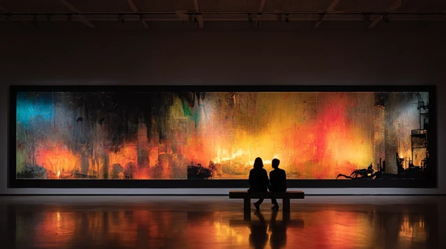 Interactive Art Thermal Painting Experience