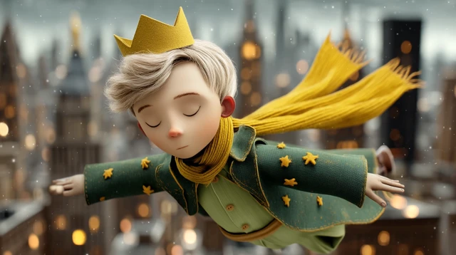 The Little Prince Floating Cinematic Scene