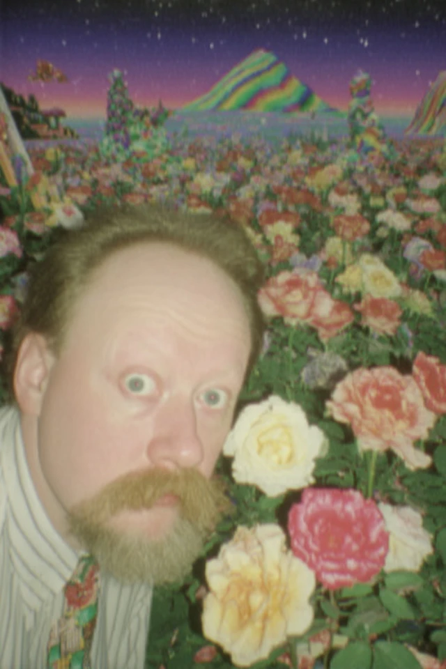 Armpit Roses Surreal Portrait