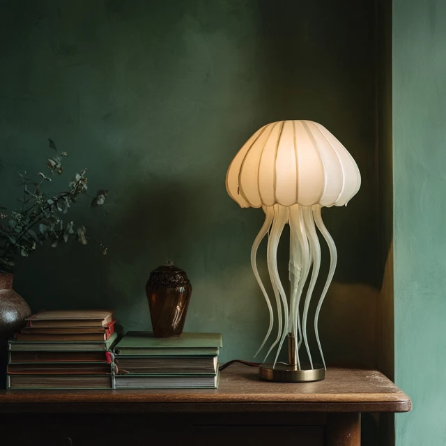 Elegant Jellyfish Lamp Modern Home Decor
