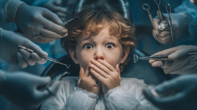 Childs Fear at Dentist Appointment