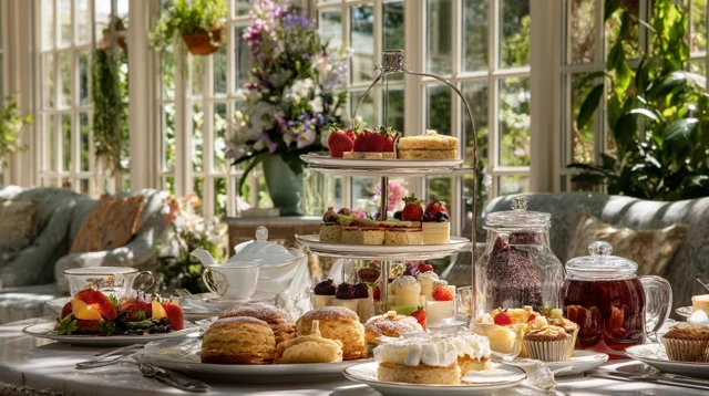 High Tea in Conservatory Delights