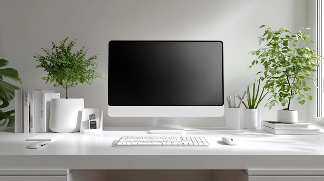 Modern Minimalist Office Desk Design