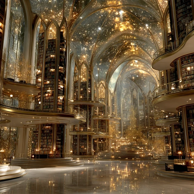 Akashic Records Celestial Library Golden Light