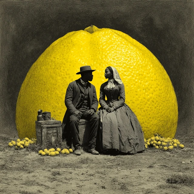 Underground Railroad with Lunar Lemon Art