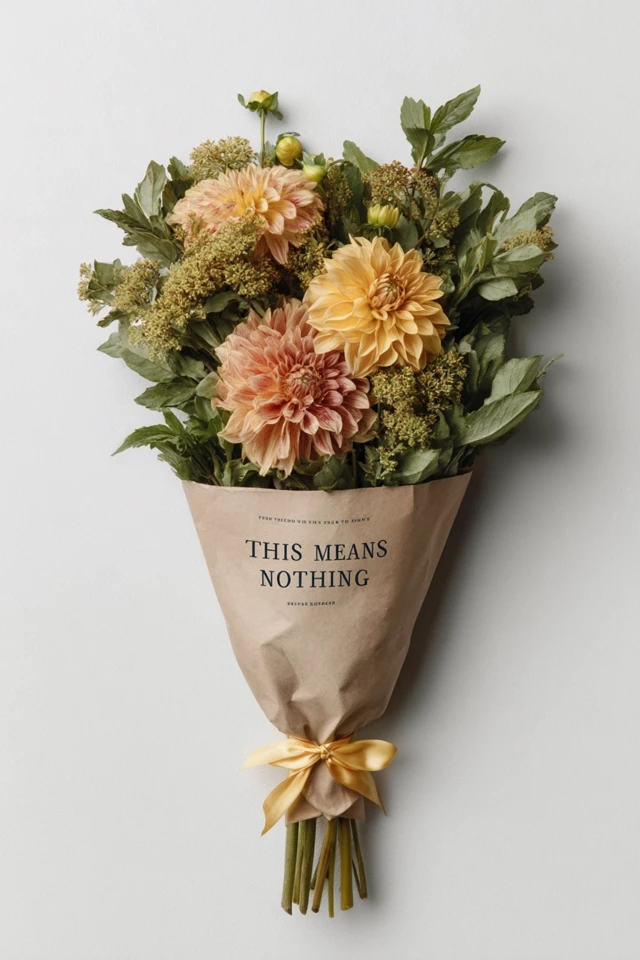 Dahlia Bouquet Floral Arrangement Studio Photograph