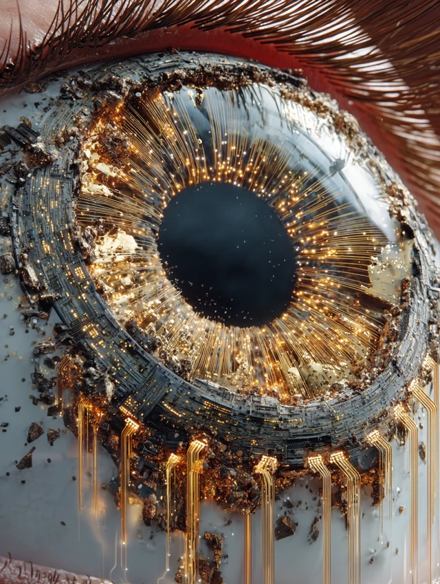 Cybernetic Eye in Quantum Fluid