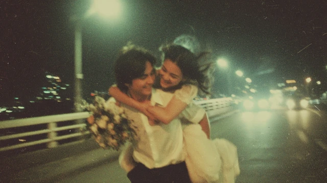Korean Wedding Night Bridge Romance