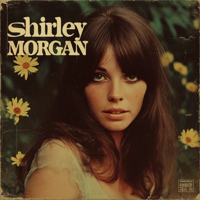 Shirley Morgan Vintage Album Cover
