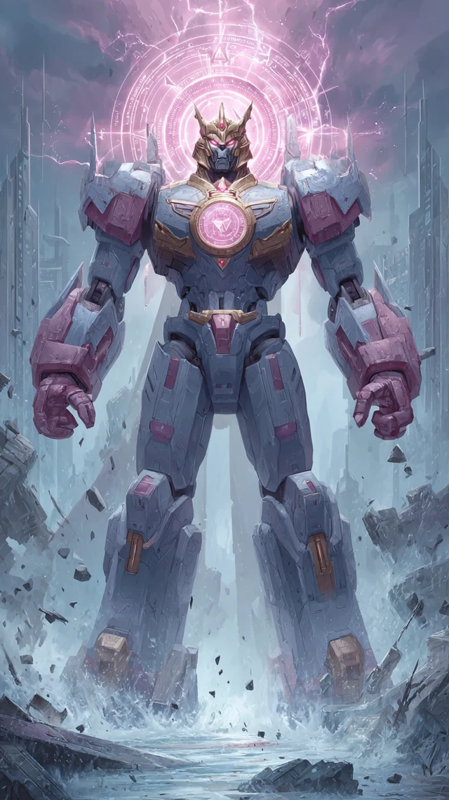 Tarot Megazord Fantasy Art