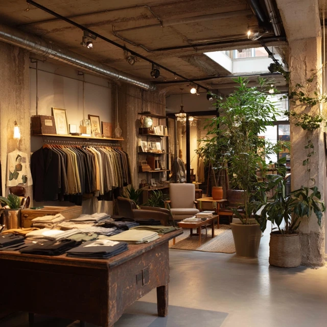 Vintage Clothing Store Interior Design Inspiration