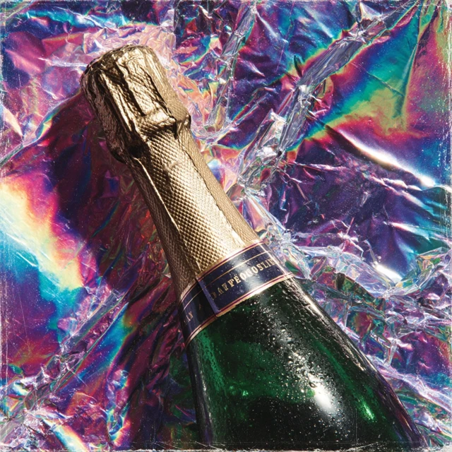 Dancehall Album Cover Art Champagne Bottle Cash