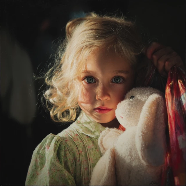 Portrait of a Young Boy by the Window