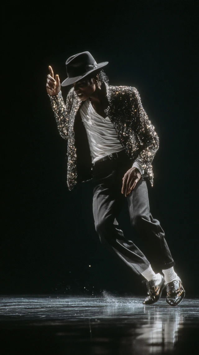Michael Jackson Moonwalk Performance