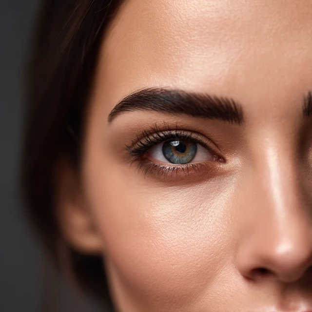 Permanent Makeup Eyebrows Luxury Beauty Advertisement
