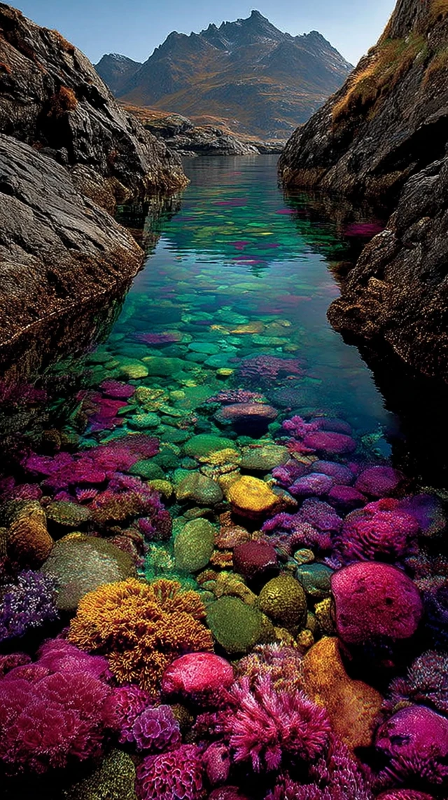 Patagonia Mountains River Surreal Photography