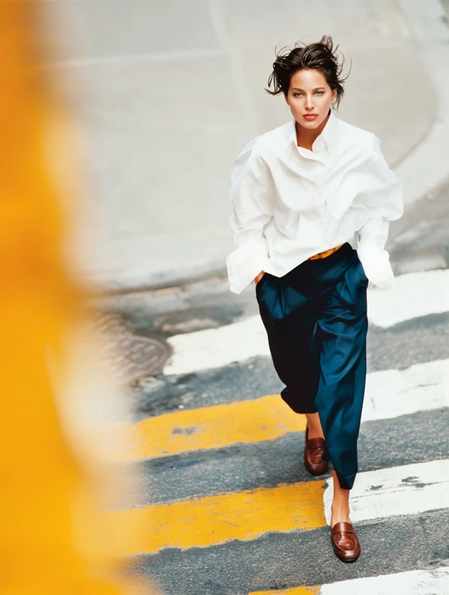 90s Fashion Iconic Woman in New York City Photography