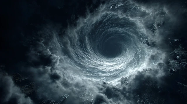 Ocean Whirlpool Cinematic Storm Ultra Realistic