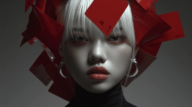 Korean Woman Album Cover Art