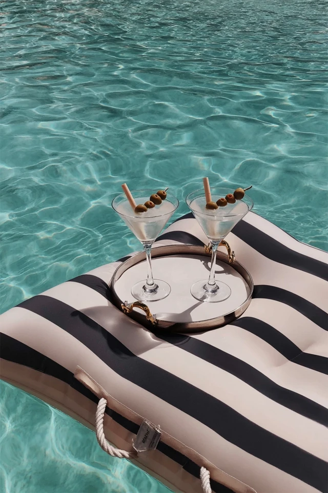 Martini by the Pool Summer Luxury